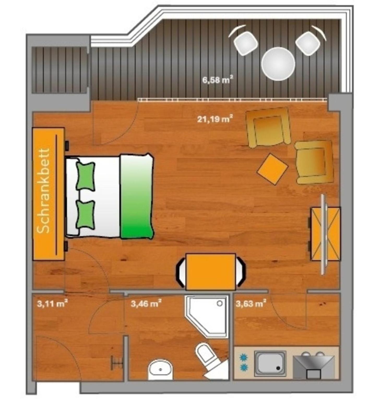 Апартаменти Ancora Marina Haus 2 Nr 02, Typ 2 Нойштадт Екстер'єр фото
